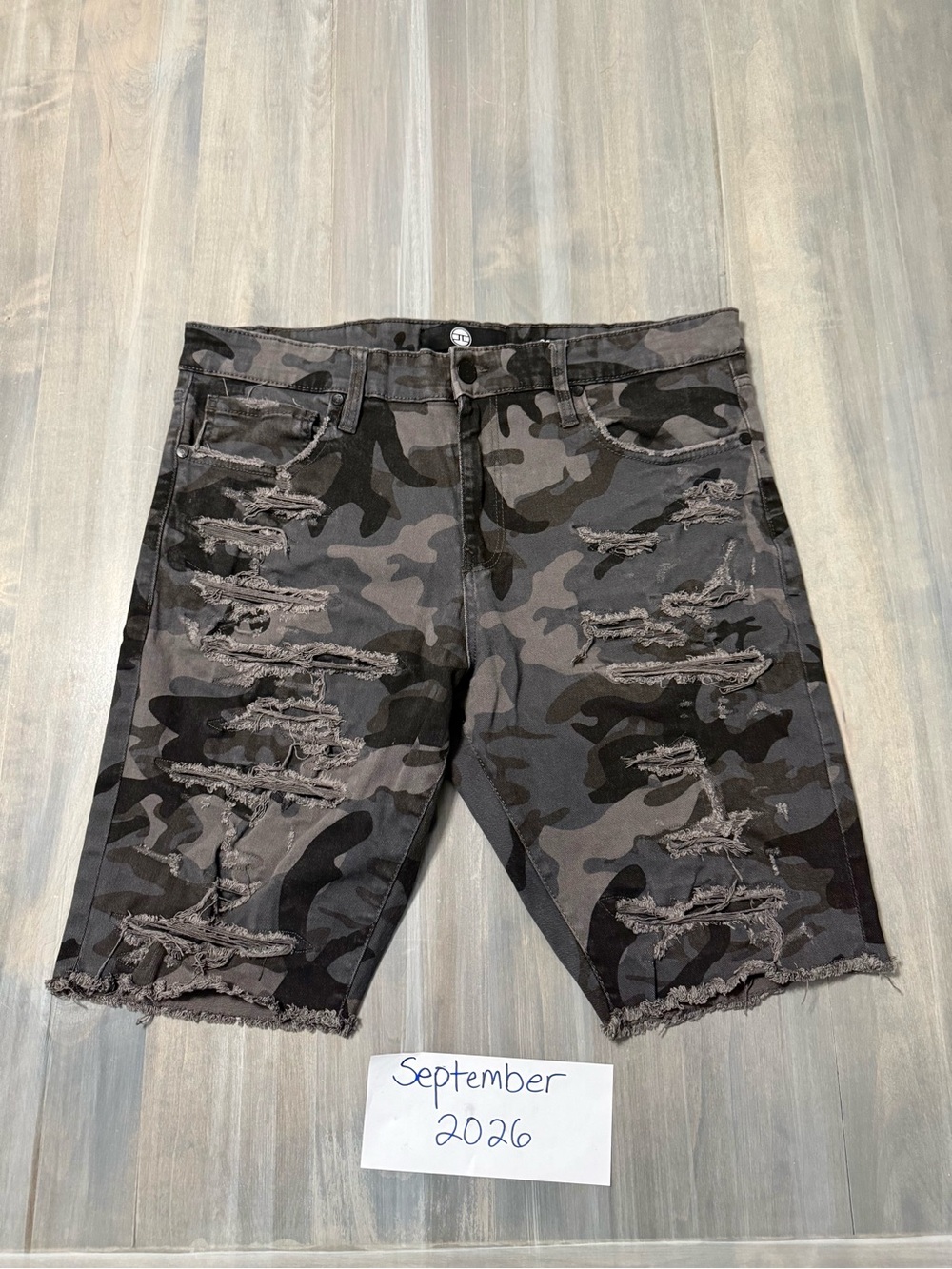 Men’s denim shorts